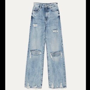 Bershka 90’s ripped jeans